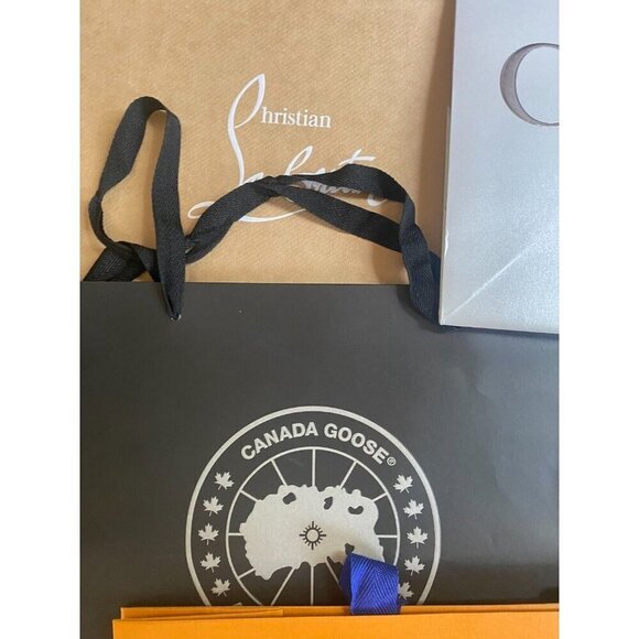 5 Designer shopping bags *empty Large Size - Picture 3 of 4